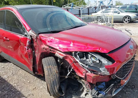 2022 Ford Escape Sel z USA, uszkodzony, nr VIN 1FMCU0H62NUA13225